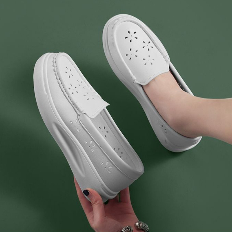 Women'S Shoes For Standing All Day - Sapatos de Enfermeira Femininos com Sola