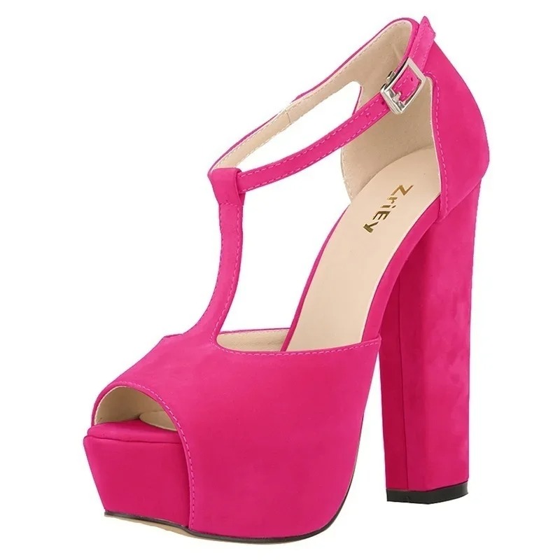 Women Shoes Formal - Sandálias femininas verão sexy mostrar peep