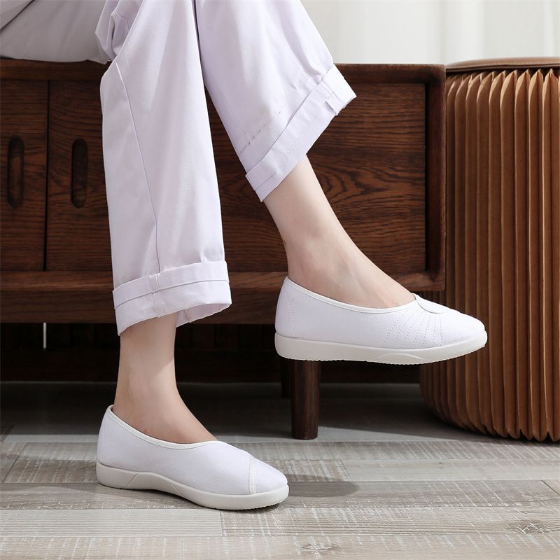 Women'S Shoes For Standing All Day - Tênis de Trabalho em Tecido Macio