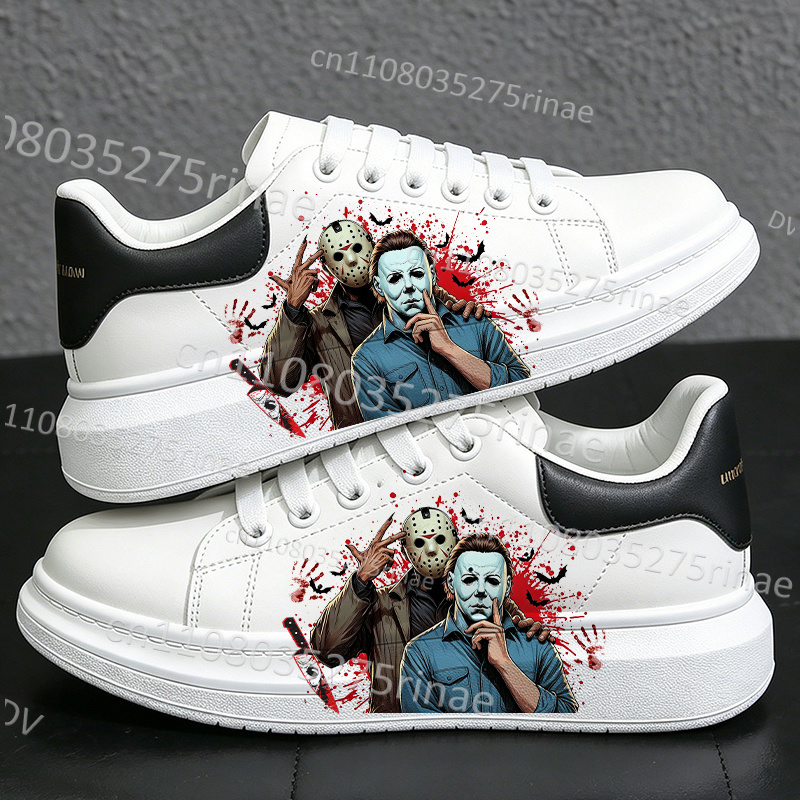 Women Shoes Myer - Tênis Branco com Estampa de Michael