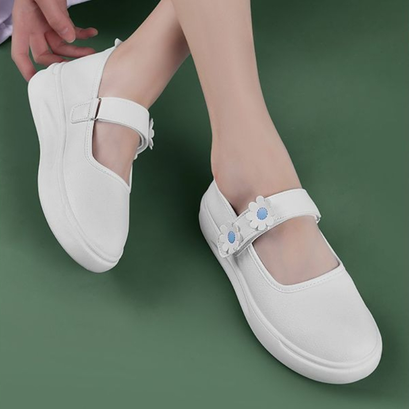 Women'S Shoes For Standing All Day - Tênis de Enfermagem Feminino Slip-on Plataforma