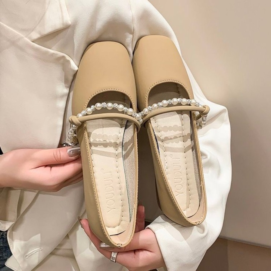 Women Shoes Elegant - Novos Sapatos Planos Franceses Elegantes com