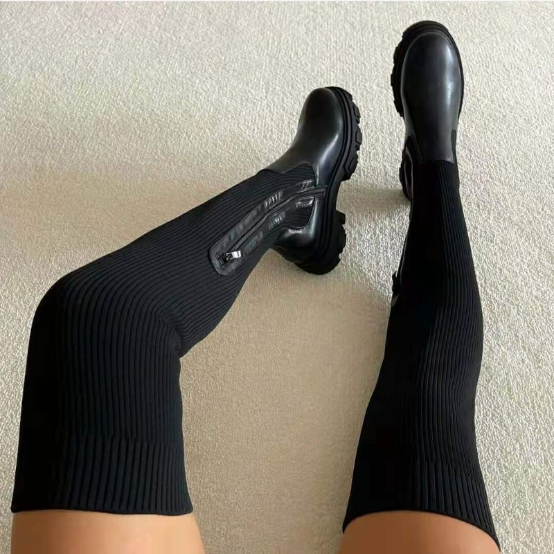 Sock Boot Women - 2025 sapatos de inverno mulheres meias