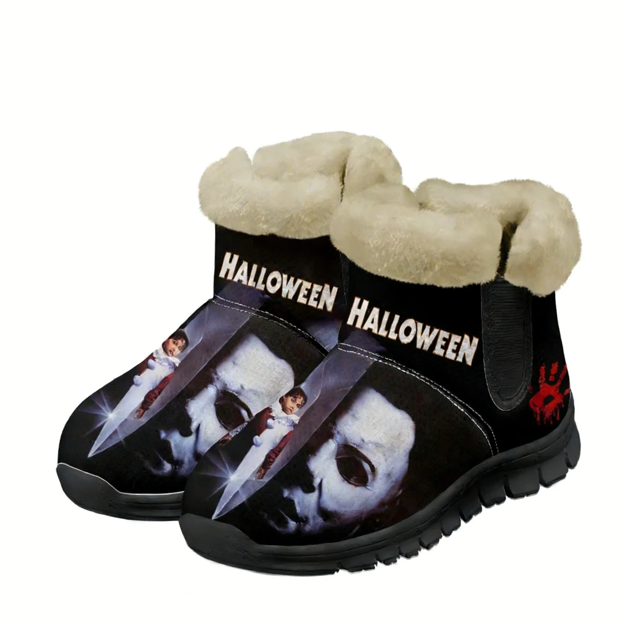 Women Shoes Myer - Botas de Neve Michael Myers Halloween