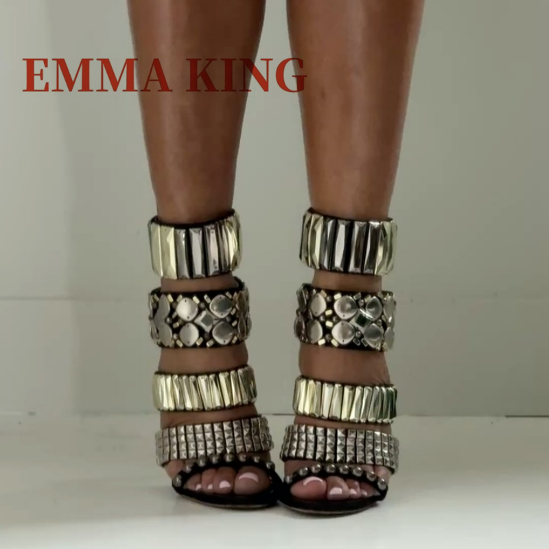 Preto embelezado tornozelo cin - Women Shoes Formal avaliação e preço