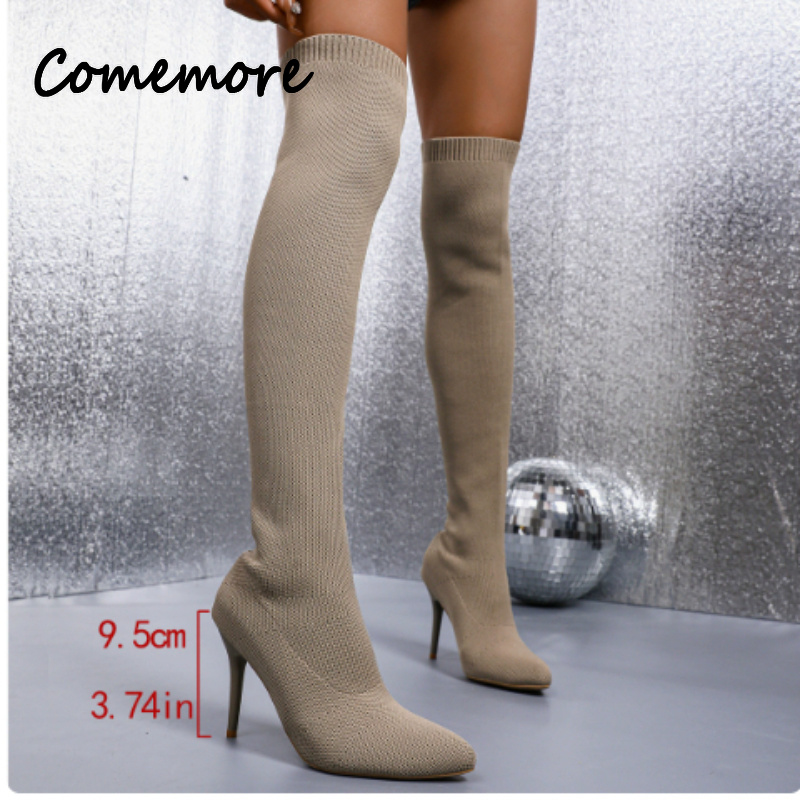 Comemore feminino 2026 primave - Sock Boot Women avaliação e preço