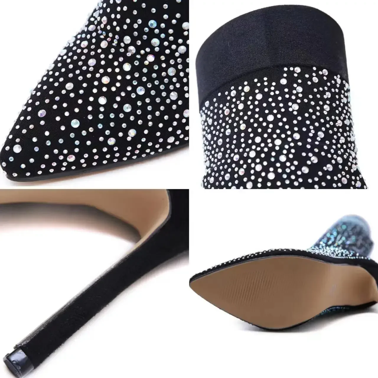 Sexy sobre o joelho botas para - Sock Boot Women avaliação e preço