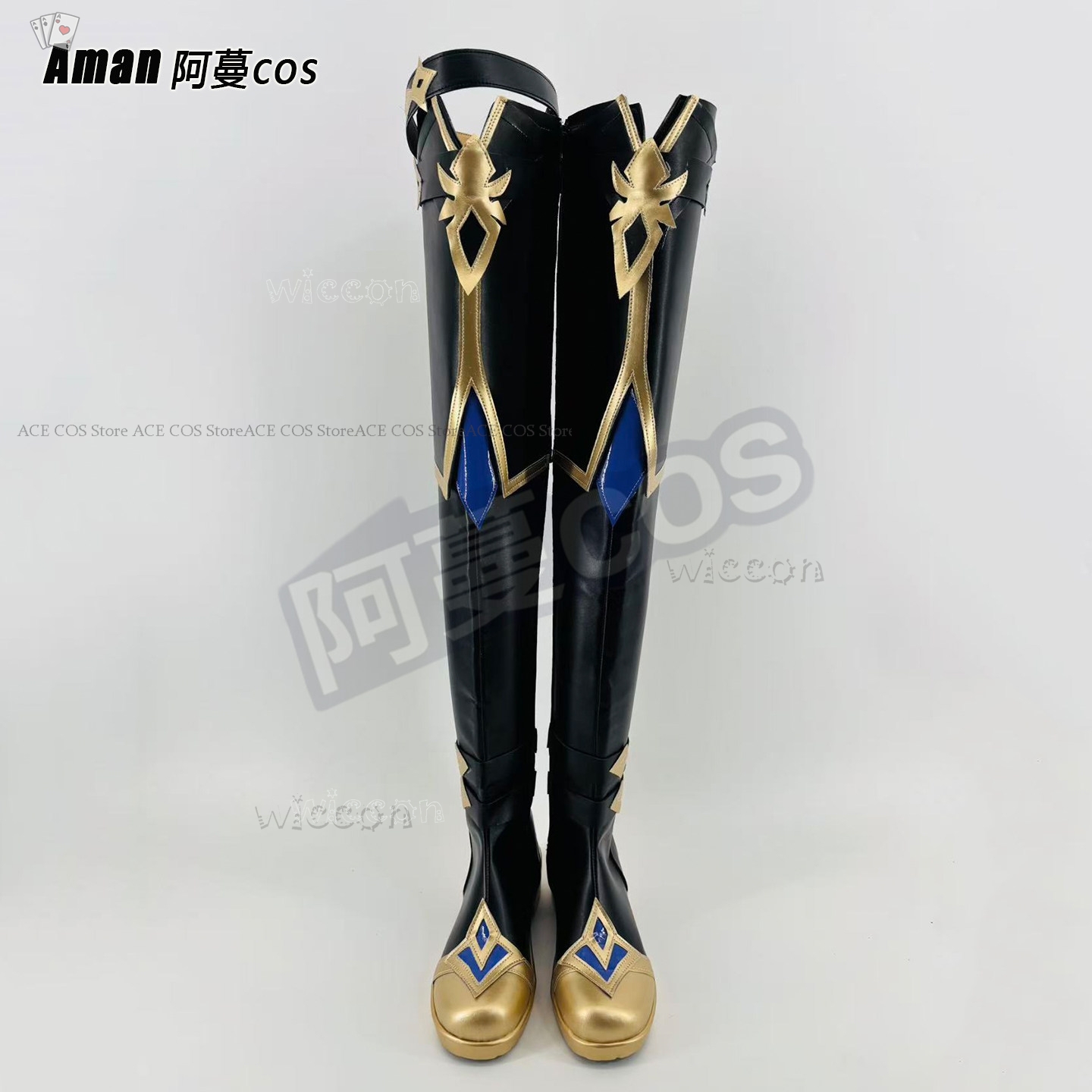 Botas de cano alto Genshin Imp - Knee High Boots Women avaliação e preço