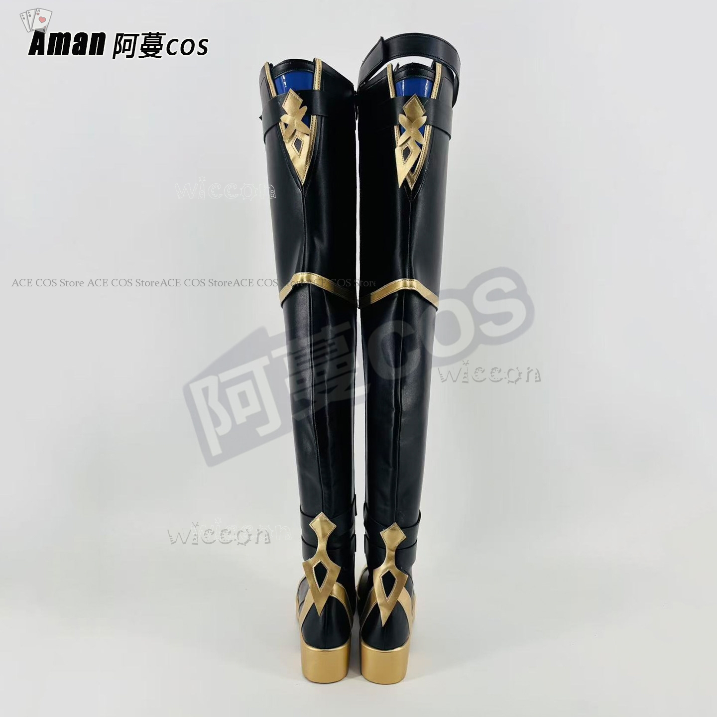 Botas de cano alto Genshin Imp - Knee High Boots Women avaliação e preço
