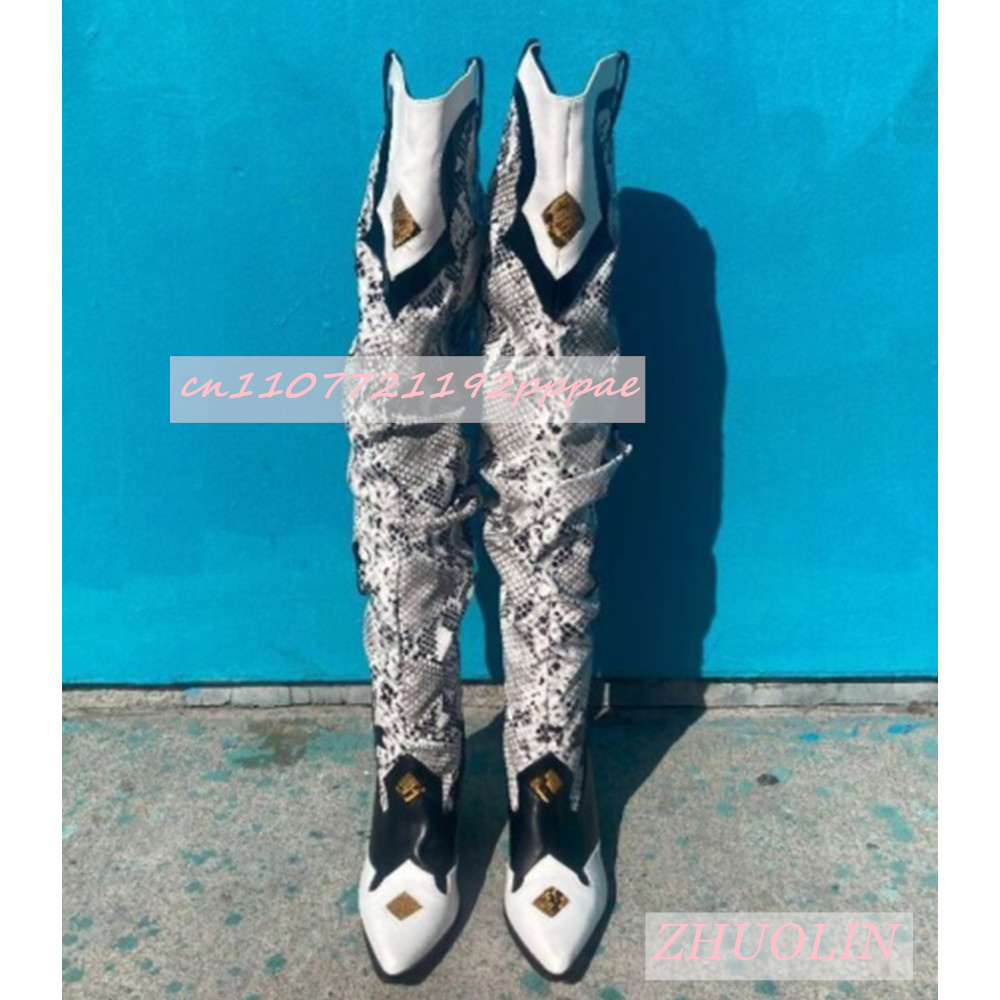 Inverno bordado cobra padrão s - Sock Boot Women avaliação e preço