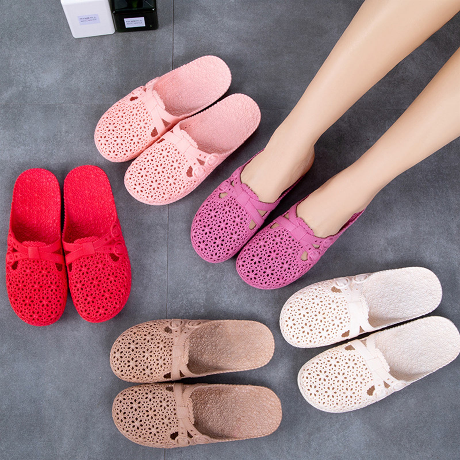 Wrap-toe chinelos respiráveis  - Women'S Shoes Everyday avaliação e preço