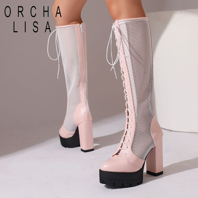 Orcha lisa botas femininas sex - Knee High Boots Women avaliação e preço