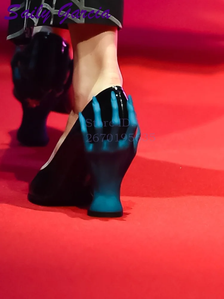 Scary Hand Sapatos Femininos d - Women'S Shoes Hands Free avaliação e preço
