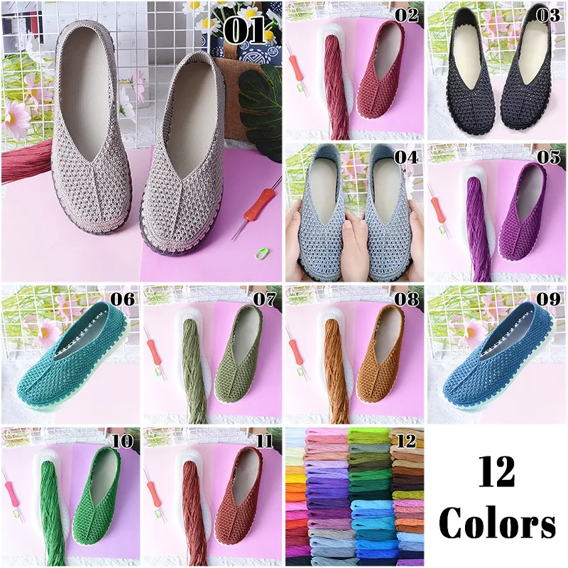 Mão tecido diy sapatos materia - Women'S Shoes Hands Free avaliação e preço