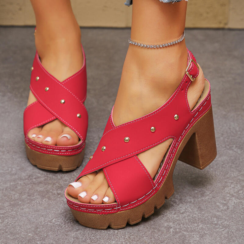 Vintage super salto alto cinta - Women Shoes Formal avaliação e preço